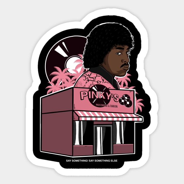 Pinky’s Records & Discs Sticker by Jones Factory